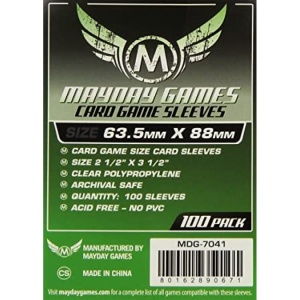 Mayday Standard Card Game Sleeves (63.5x88 mm)