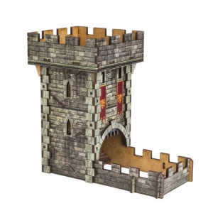 Medieval Color Dice Tower