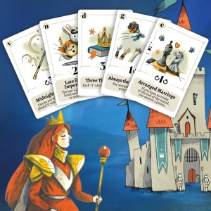 Rebel Princess Deluxe Edition board game - componente, producator Bezier Games