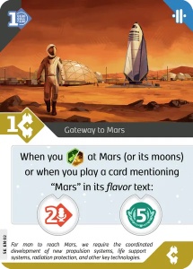 SETI: Search for Extraterrestrial Intelligence - Gateway to Mars Promo Card