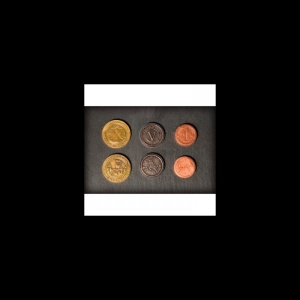 Metal Medieval Coins Set
