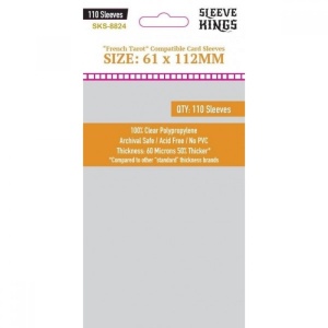 Sleeve Kings French Tarot Sleeves (61x112mm)