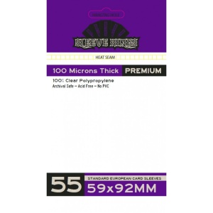 Sleeve Kings Premium Standard European Card Sleeves (59x92mm)