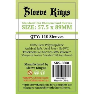 Sleeve Kings Standard USA Chimera Card Sleeves (57.5x89mm)