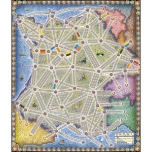 Ticket to Ride Map Collection: Volume 6 – France & Old West - harta, producator Days of Wonder