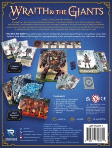 Wraith & The Giants board game - cutie spate, producator Renegade Games
