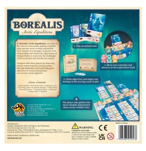 Borealis: Arctic Expeditions, cutie spate, producator Lucky Duck Games