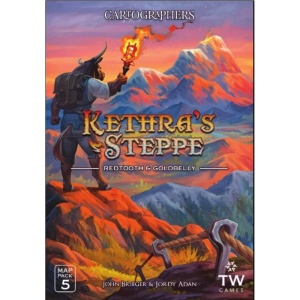 Cartographers Map Pack 5: Kethra's Steppe – Redtooth & Goldbelly
