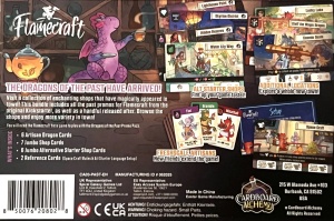 Flamecraft: Dragons of the Past Promo Pack, cutie spate, producator Lucky Duck Games