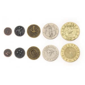 Mythological Monsters Metal Coins