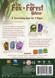 The Fox in the Forest Deluxe - cutie spate, producator Renegade Games