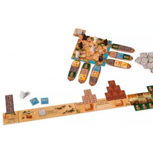 Imhotep: The Duel board game - componente, producator Kosmos