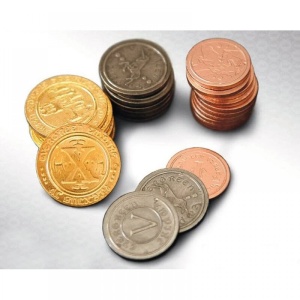 Metal Coin Board Game Upgrade Set