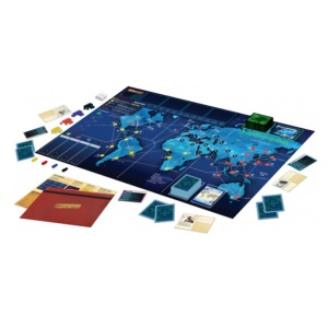 Pandemic Legacy - Season 1 (Blue Version) - setup, producator Z-Man Games