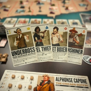 Scarface 1920 board game - cutie spate, producator Redzen Games