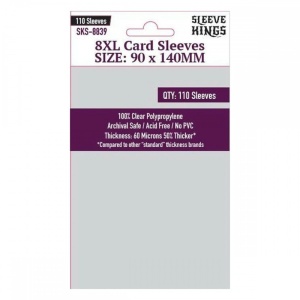 Sleeve Kings 8XL Sleeves (90 x 140 mm)