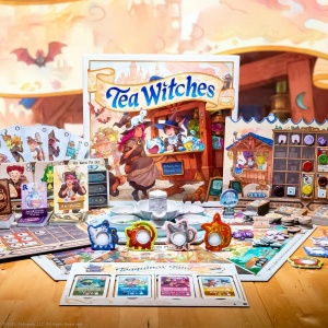 Tea Witches board game - cutie spate, producator The OP