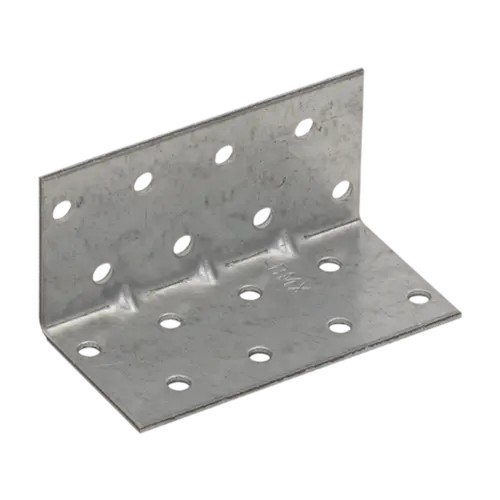 Coltar perforat ranforsat, Domax, 40x40x80x1,5 mm