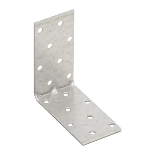 Coltar perforat ranforsat, Domax, 80x80x40x1,5 mm