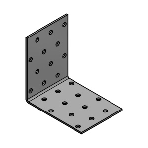 Coltar perforat, Domax, 80x80x60x2,0 mm - Img 3