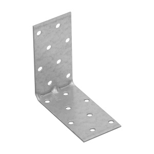 Coltar perforat ranforsat, Domax, 80x80x40x1,5 mm