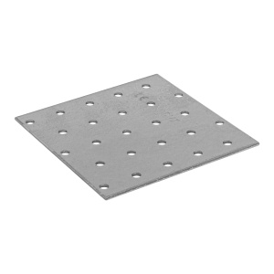 Placă perforată, Domax PP35, 100x100x2 mm - Img 1