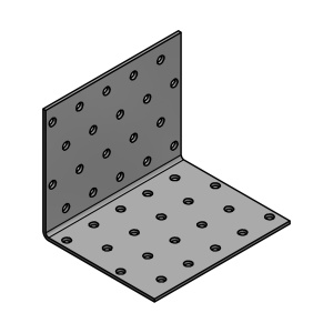 Coltar perforat, Domax, 80x80x100x2,0 mm - Img 3