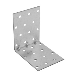 Coltar perforat ranforsat, Domax, 80x80x60x1,5 mm