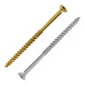 Suruburi autofiletante pentru lemn, cap inecat, tip torx, 50 buc, Wkret-met 8x160 mm - Img 1