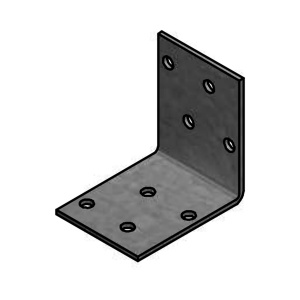 Coltar perforat, Domax, 50x50x40x2,0 mm - Img 3