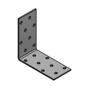Coltar perforat, Domax, 80x80x40x2,0 mm - Img 3