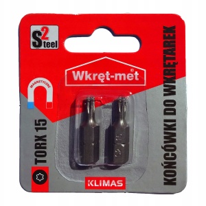 Capete pentru surubelnite, TORX 15, 25mm