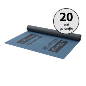 Folie anticondens acoperis Riwega USB Classic Light 155 TOP, 155 g/mp, Sd 0.07 m, 3 straturi, rola 75 mp