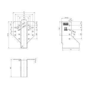 Papuc grinda, Domax, 25x118x75x2,0 mm - Img 4