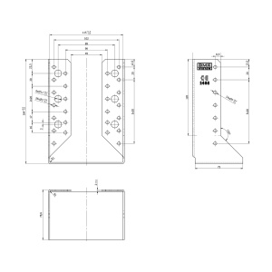 Papuc grinda, tip B, Domax, 115x163x2,0 mm - Img 4