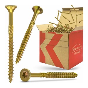 Surub constructii lemn 3.5x40mm, cap inecat TX15, Klimas KMWHT, zincat, 500 buc - Img 3