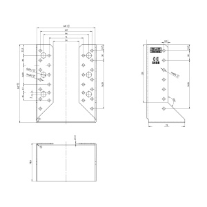 Papuc grinda, tip B, Domax, 120x162x2,0 mm - Img 4