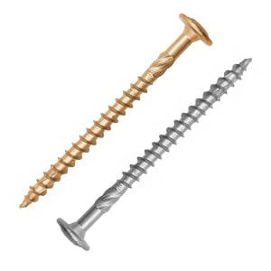 Suruburi autofiletante pentru lemn, cap plat, tip torx, 100 buc, Wkret-met 6x280 mm - Img 1