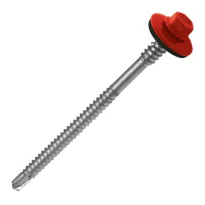 Suruburi autoforante GT6 cu saiba pentru panouri sandwich, cutie cu 100 buc, Etanco, 5,5/6,3x320, grosime maxima de strapungere 6 mm