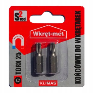 Capete pentru surubelnite, TORX 25, 25mm