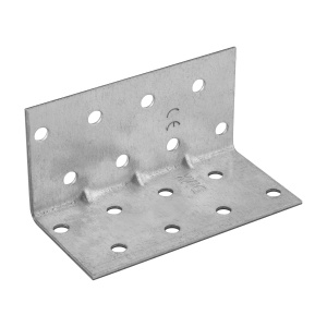 Coltar perforat ranforsat, Domax, 40x40x80x1,5 mm