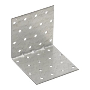 Coltar perforat ranforsat, Domax, 80x80x80x1,5 mm - Img 1