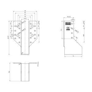 Papuc grinda, Domax, 32x144x75x2,0 mm - Img 3