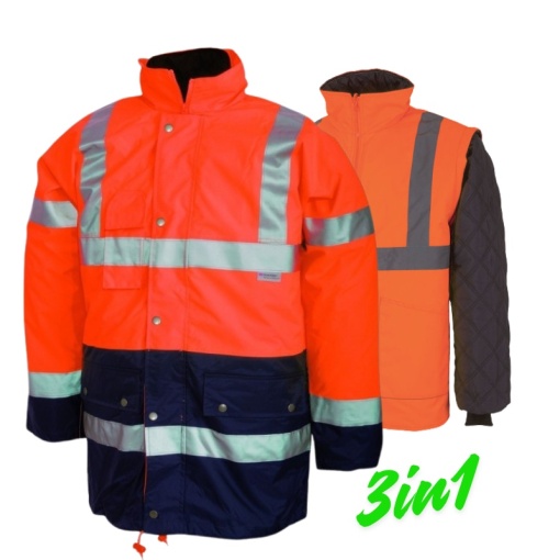 SCURTA DE INALTA VIZIBILITATE FINLAND 3 IN 1 - outl
