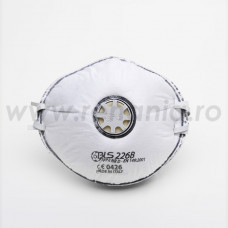 SEMIMASCA CU SUPAPA SI ELASTIC AJUSTABIL FFP2 BLS