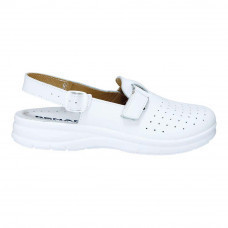 SABOT DE LUCRU ALB CU BARETA SI TALPA ERGONOMICA NEW ARIANA