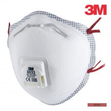 SEMIMASCA DE PROTECTIE RESPIRATORIE TIP CUPA CAT.II FFP3 3M