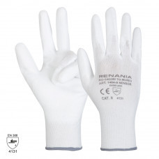 MANUSI DE PROTECTIE MECANICA CATEGORIA II SENSOR WHITE