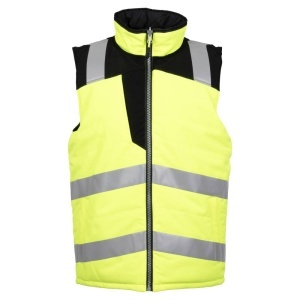Vesta reversibila cu benzi reflectorizante protectie riscuri minime iarna New Reverso,