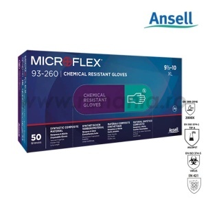 Manusi de unica folosinta Microflex categoria III, art.C658 - Img 3